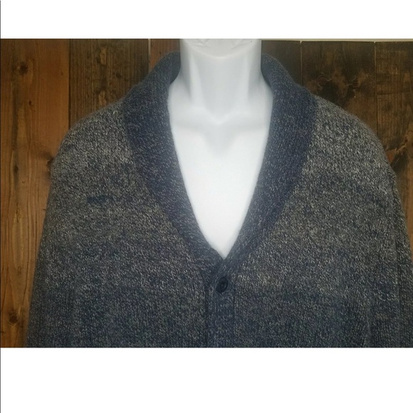 levi's men's reverve geometric fleece cardigan